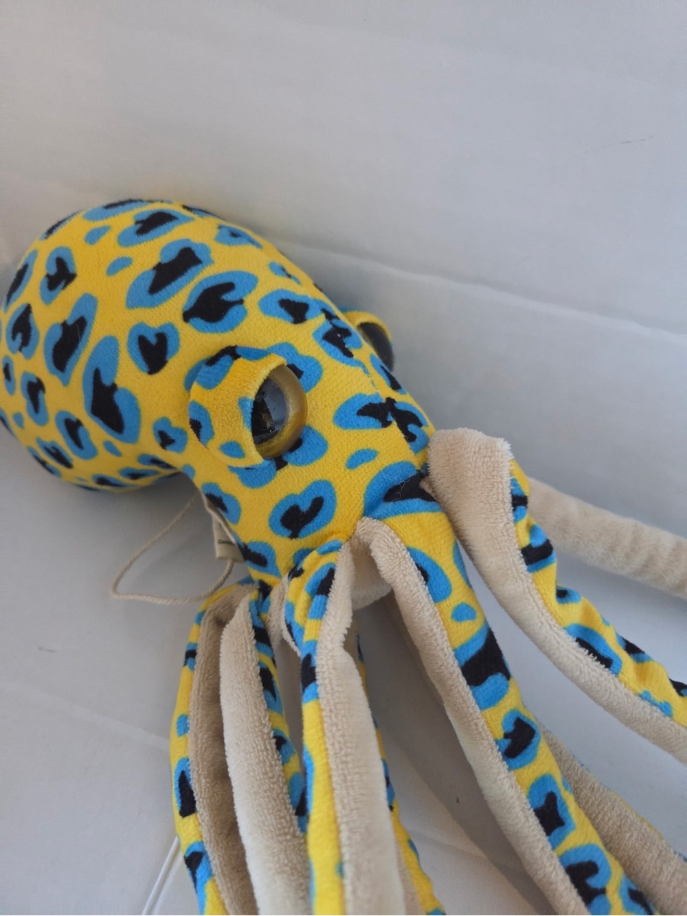 Nature Planet Blue Ringed Octopus Plush 19” Sea Animal Stuffed Animal